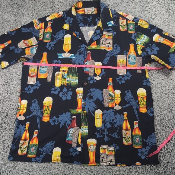 Vintage Pacific Legend Shirt Men Extra Large Lava Flow Surfing Hawaiian Tropical - Picture 3 of 7